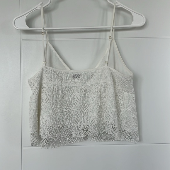 Little Moon cropped lace tank top - Picture 4 of 5